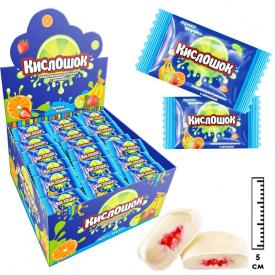 Жевательная резинка Кислошок с начинкой тутти-фрутти (Россия) 4г