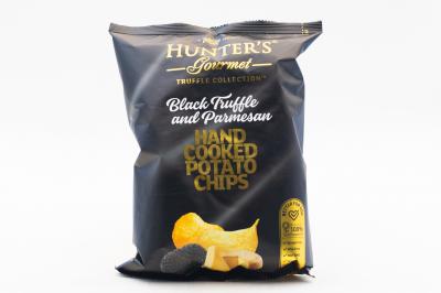 Чипсы Hunter`s Gourme со вкусом черного трюфеля и пармезана 125 гр