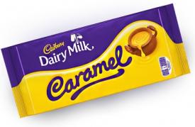 Шоколад Cadbury Caramel Chocolate 120 грамм