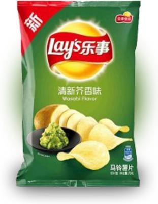 Чипсы Lay's васаби 70 грамм