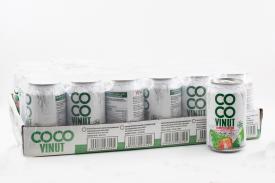 COCO Vinut Кокосовая вода с соком клубники 330мл ж/б