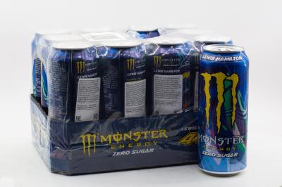Напиток б/а газ. Энергетический Monster Hamilton Zero 500мл