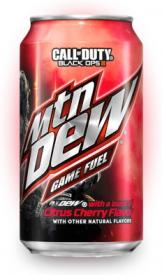 Mountain Dew Game Fuel Citrus Cherry Soda