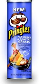 Чипсы Pringles Пармезан и Жареный чеснок 158 гр