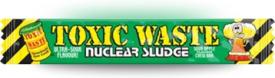 Жевательная конфета Toxic Waste Nuclear sludge Bar яблоко